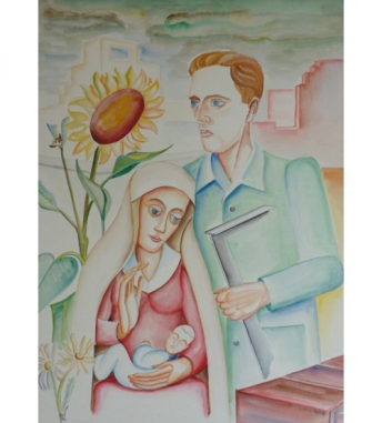 Ohne Titel (Vater, Mutter, Kind)