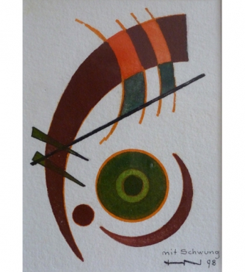mit Schwung